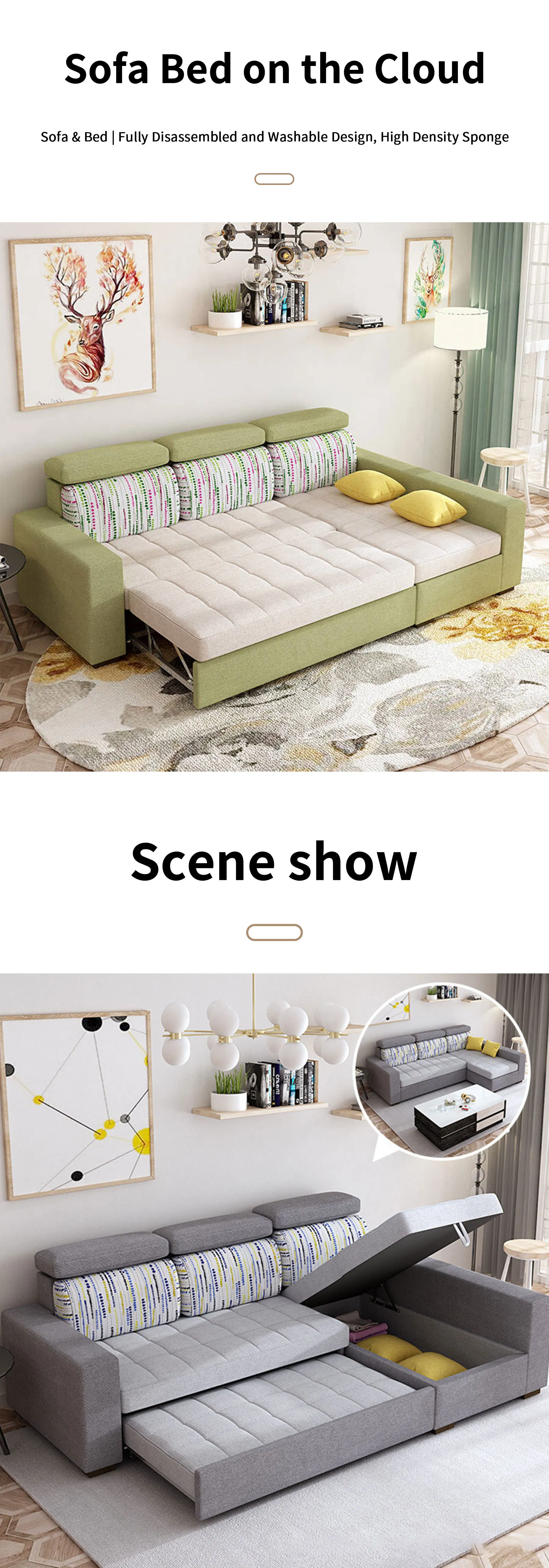 Sofa Bed Conversion Details