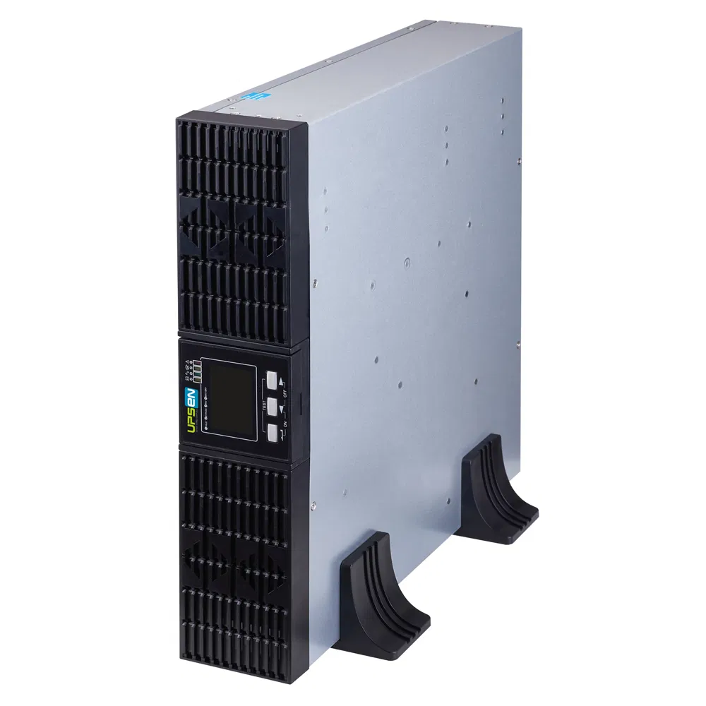Online UPS Pure Sine Wave 230VAC Output 6kVA 10kVA Rack Tower Convertible PF1 with 8 IEC Outlets for Network Equipment Backup