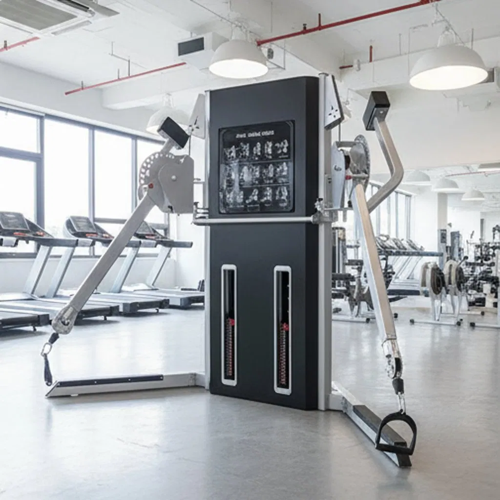 F-Leader Commercial Gym Equipment Dz Line Adjustable Pulley Functional Trainer Dual Cable Crossover Machine