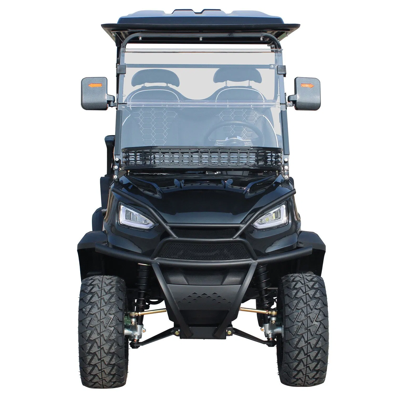 New Arrival Luxury 2+2 Seater Club Cart Electric Golf Buggy Hunting Car with CE DOT