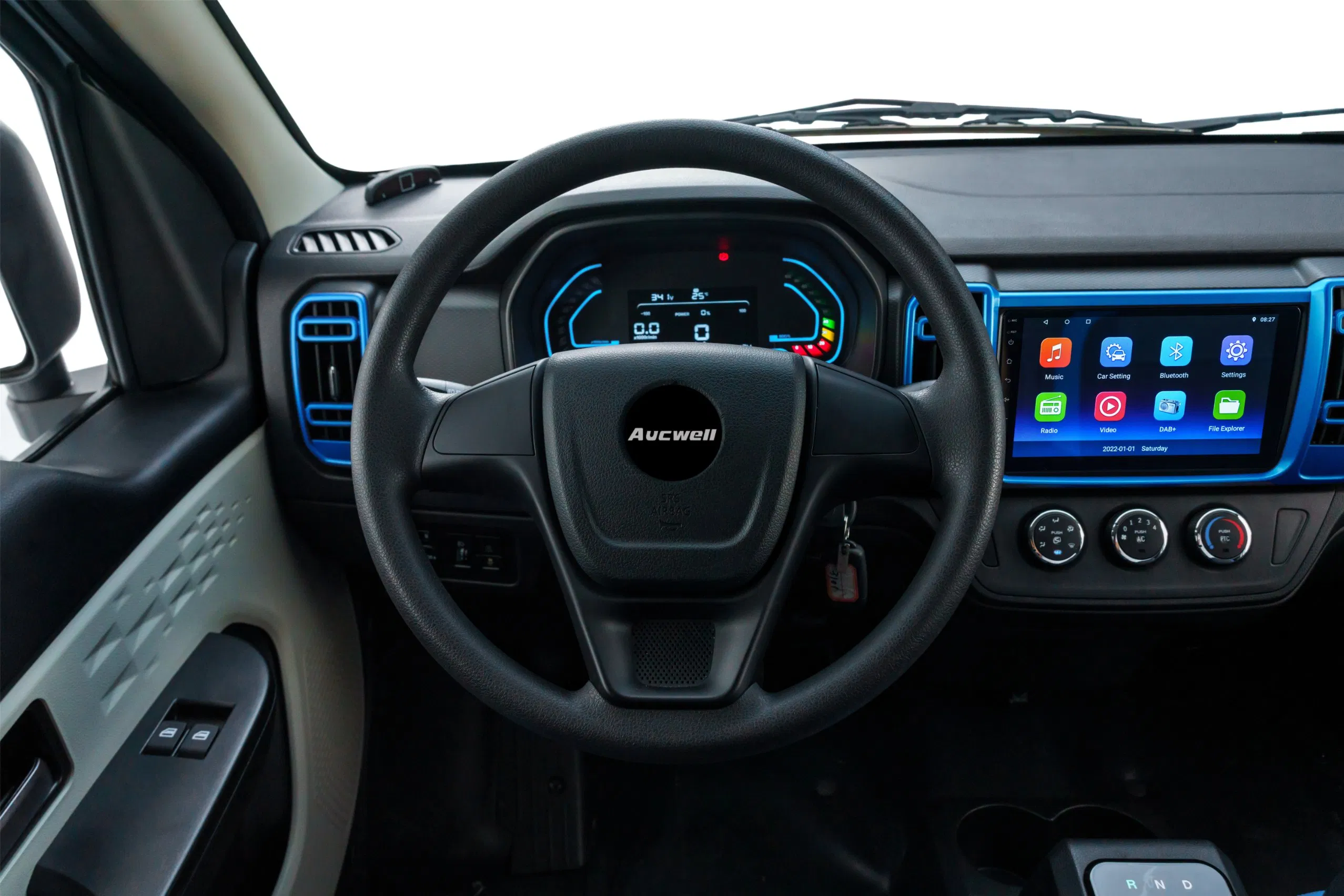 Aucwell Electric Minivan - New Energy Electric Vehicle for Versatile Use