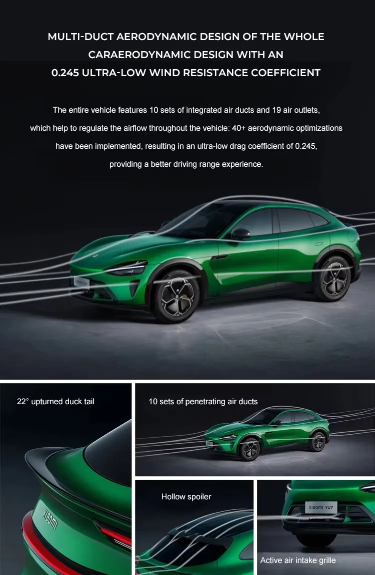 Yu7 Pure Electric SUV Interior