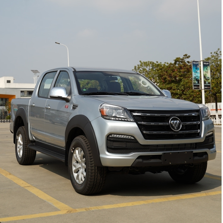 Foton Tunland S Left-Hand Drive (LHD) Two-Seater Sliver Color Pickup Truck