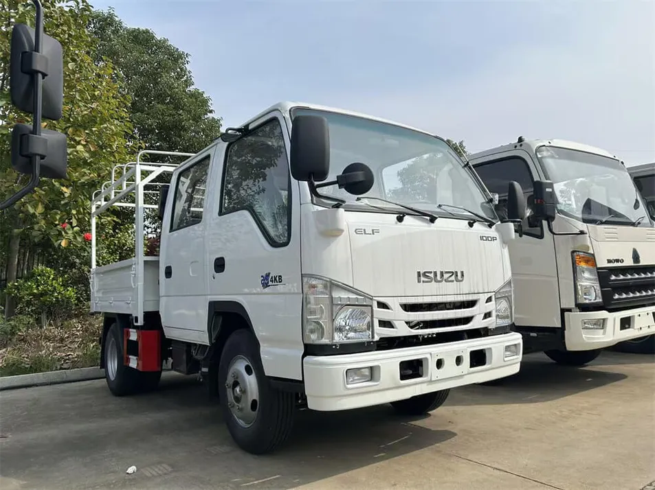 Cargo Truck Side View