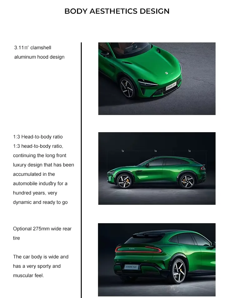 Yu7 Pure Electric SUV Detail