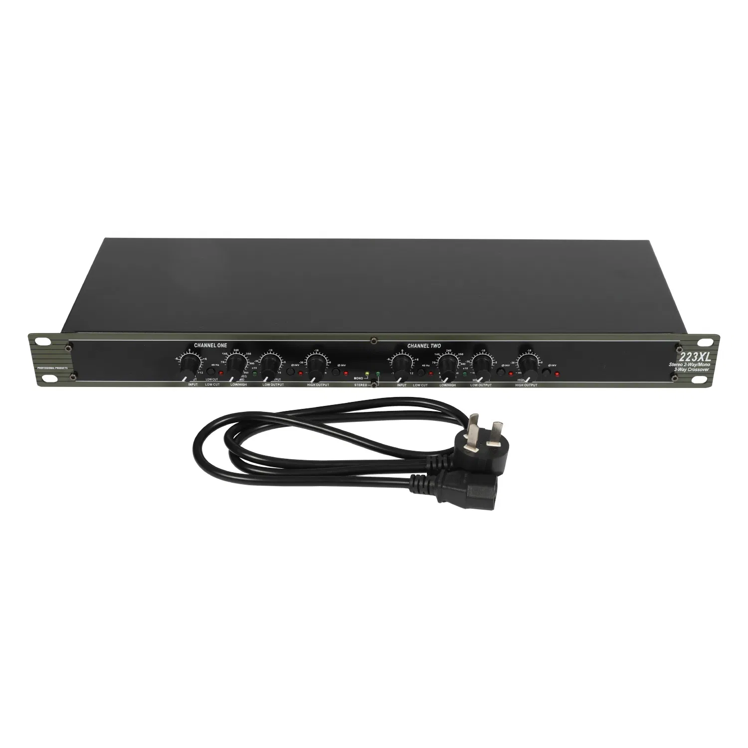 Professional Electronic Crossover 6 Comprehensive Functions High-Fidelity Audio