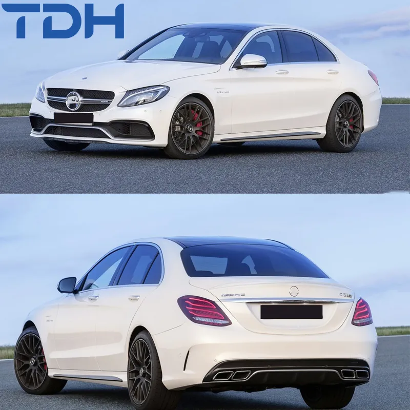 W205 Front Bumper View 1