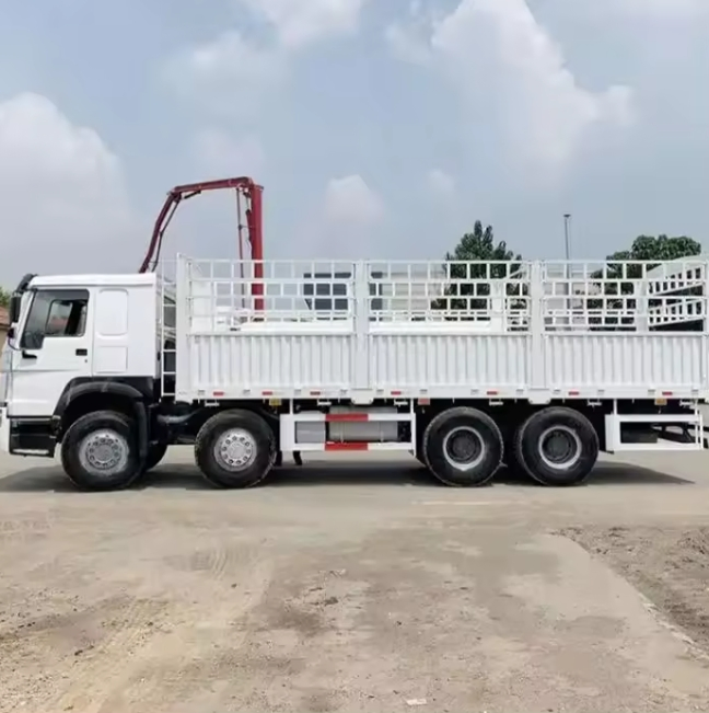 HOWO 8X4 Commercial Side Wall Freight Vehicle