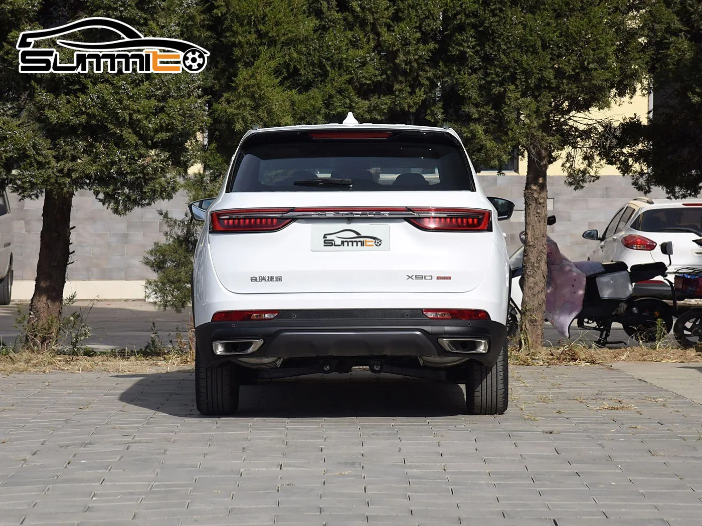 Jetour X90 Plus Rear View