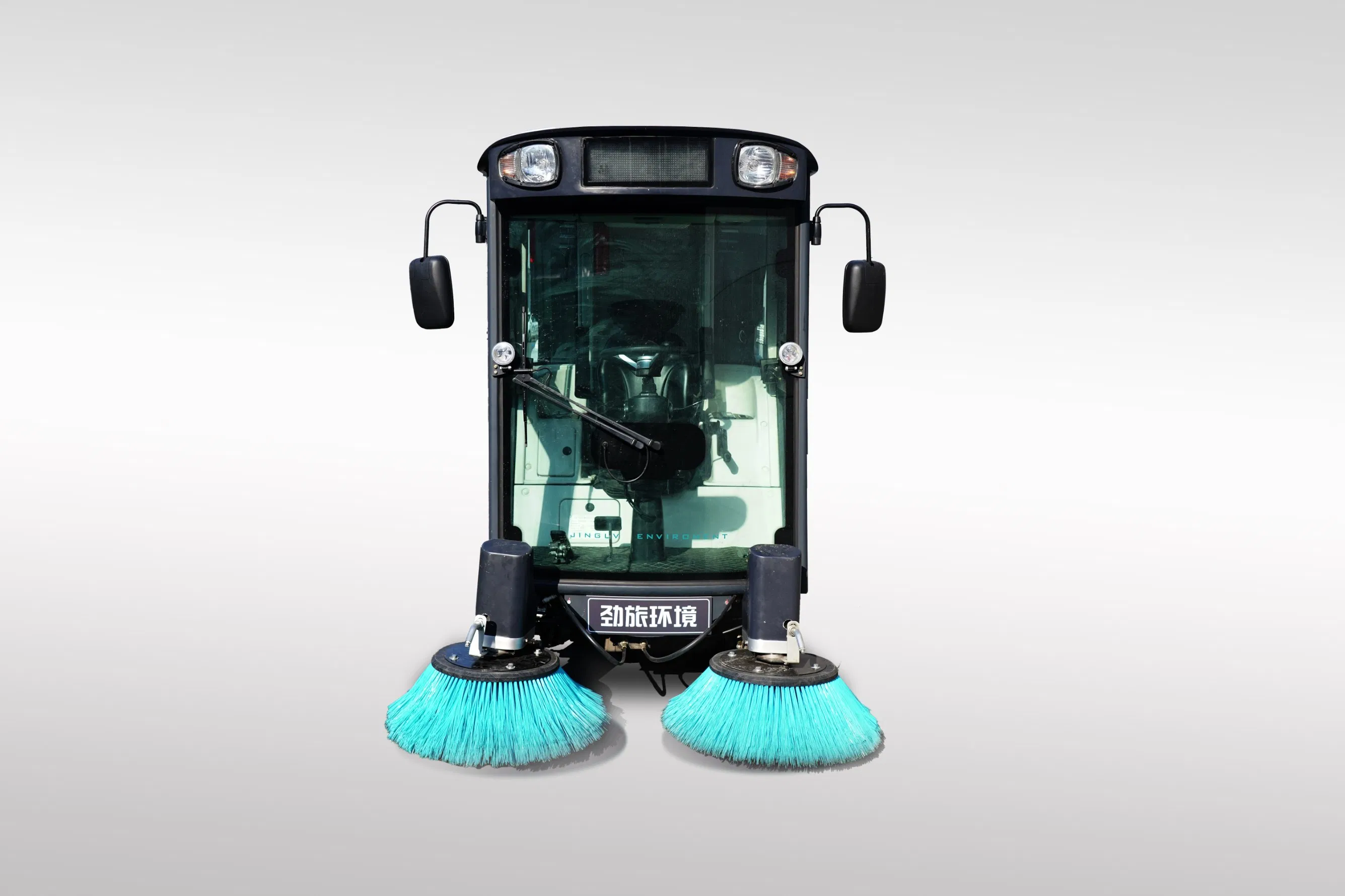 Eco-Friendly Driverless Electric Cleaning Vehicle: Long Battery Life for Industrial &amp; Commercial Areas