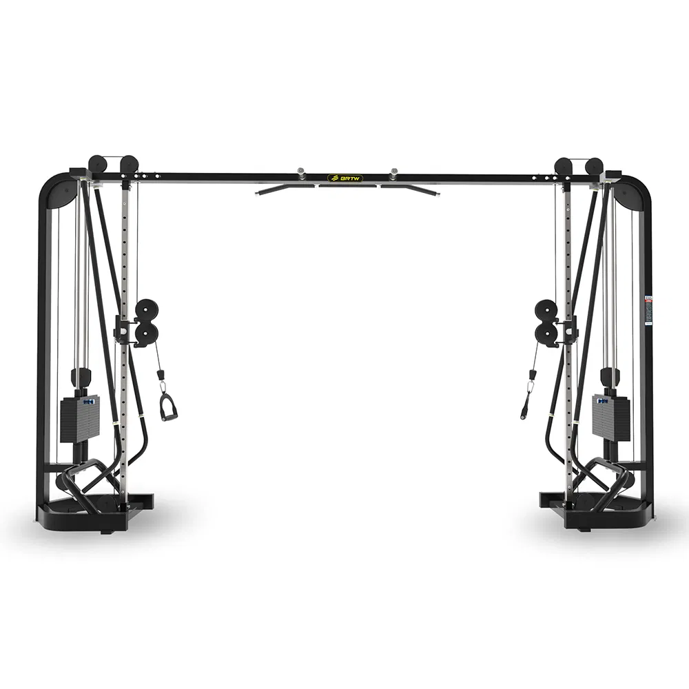 Top-of-The-Line Commercial Crossover Fitness Equipment with 80kg Weight Stack