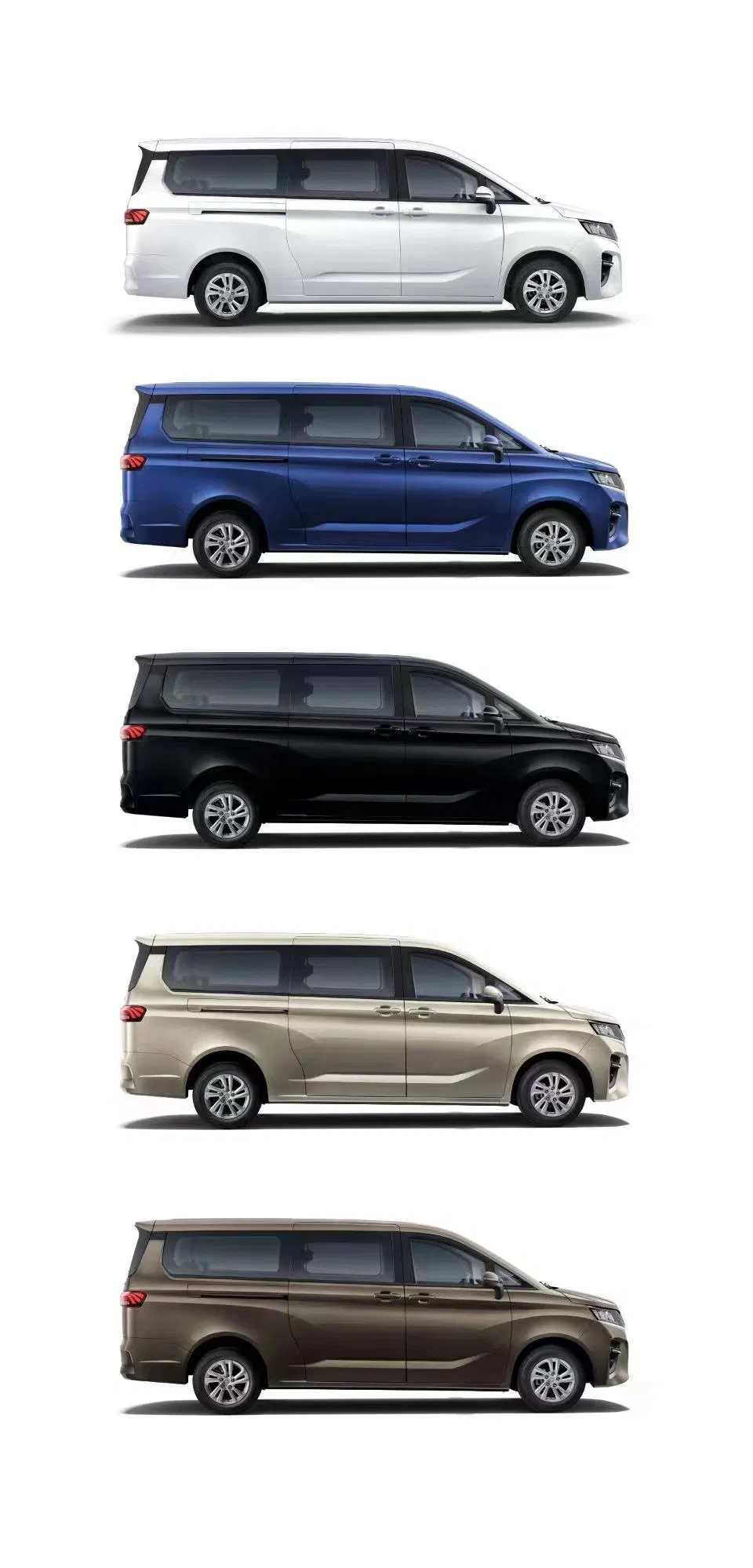 BAW Gasoline MPV 7/9/11 Seats Minivan