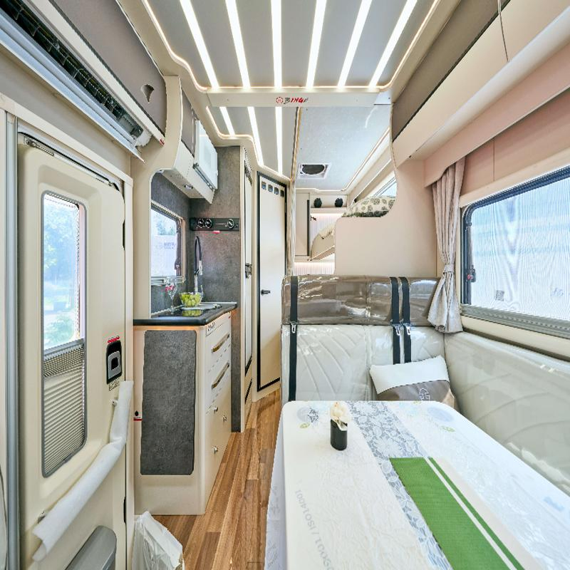 Camper Motorhome Dual-Use Convertible to Daily Vehicle &amp; Travel RV for Flexible Lifestyle