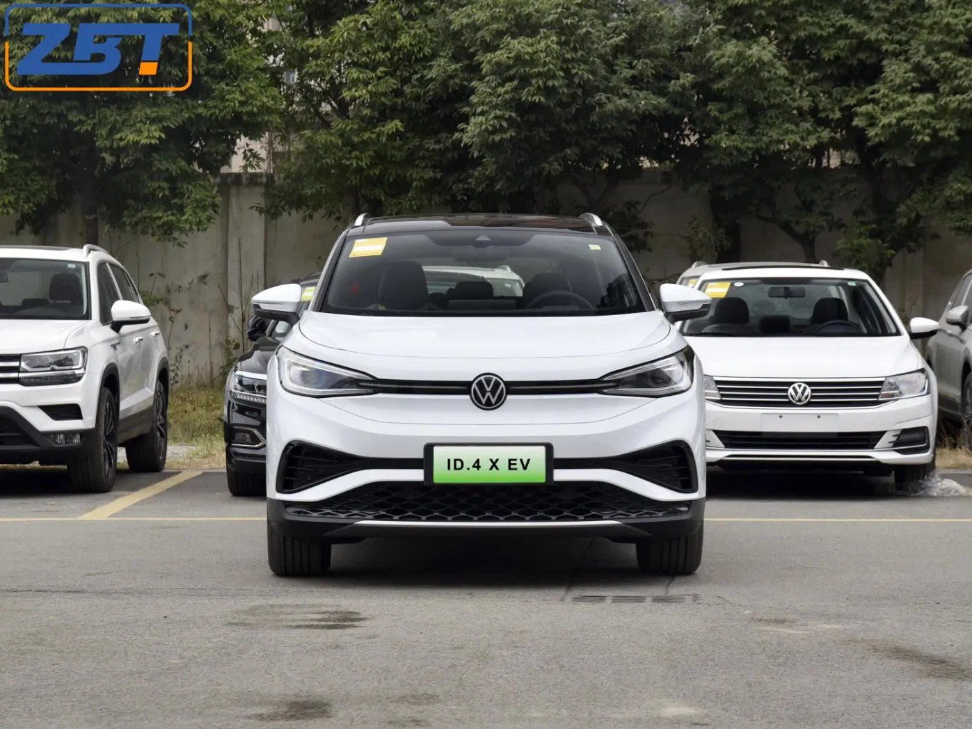 Cheap Price ID4 Green EV 4X2 2WD Rwd Bas Acc Compact SUV Long Range Nedc Electric Private Car with Lithium Battery