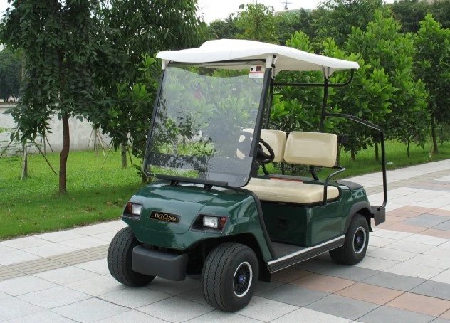 2022 Electric Sightseeing Bus Golf White 2 Seat Electric Golf Car (LT-A2)