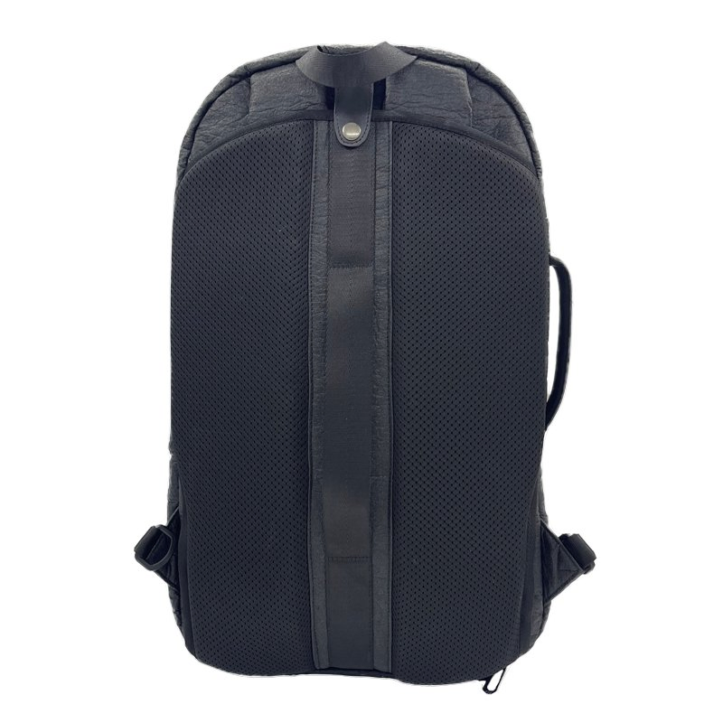 Bio-Based Pinatex Vegan Bag Multi-Functional Convertible Travel Bag for Outdoor Sports Travel