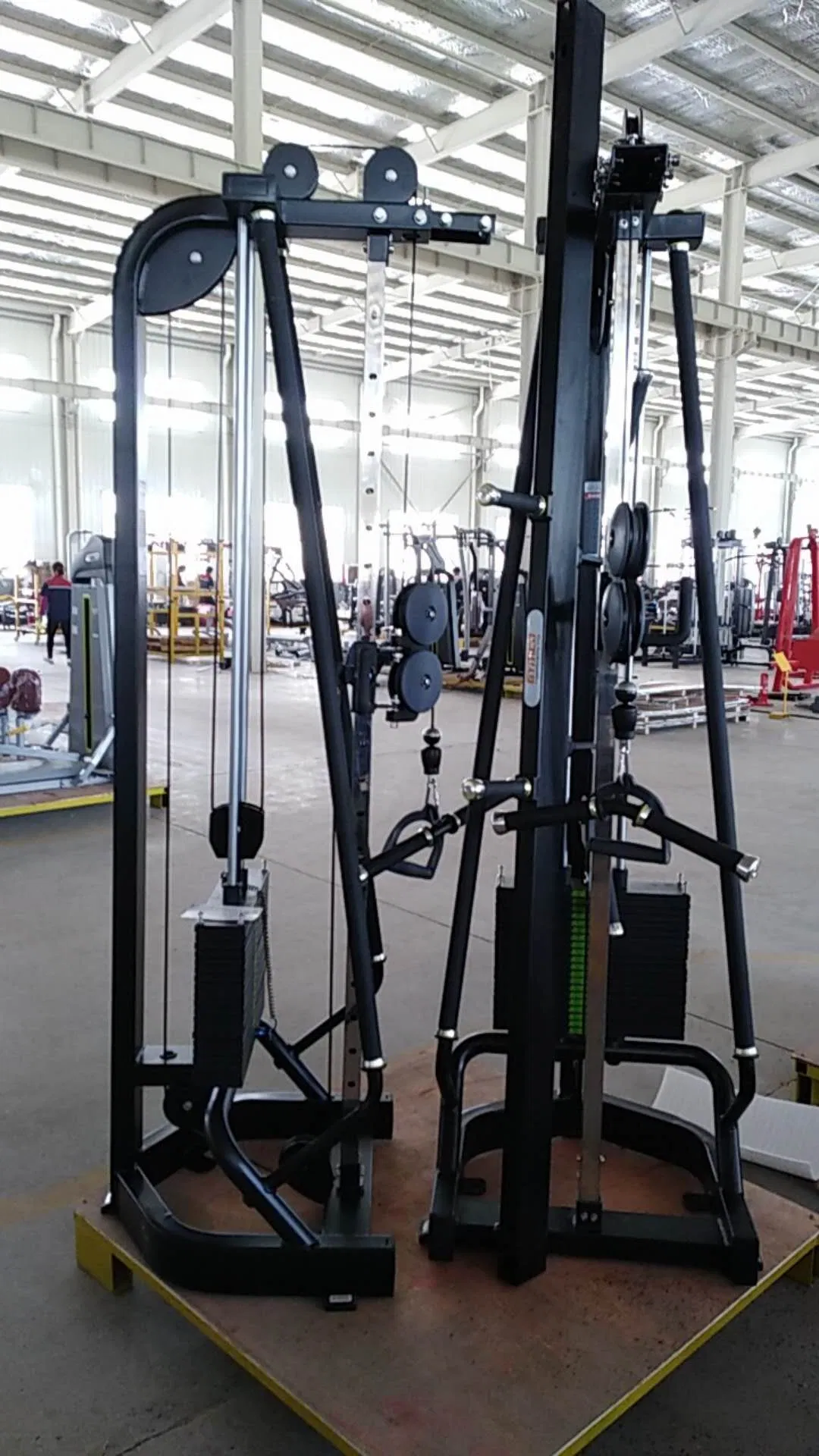 Commercial Fitness Equipment 8 Station Eight Station Adjustable Cable Crossover