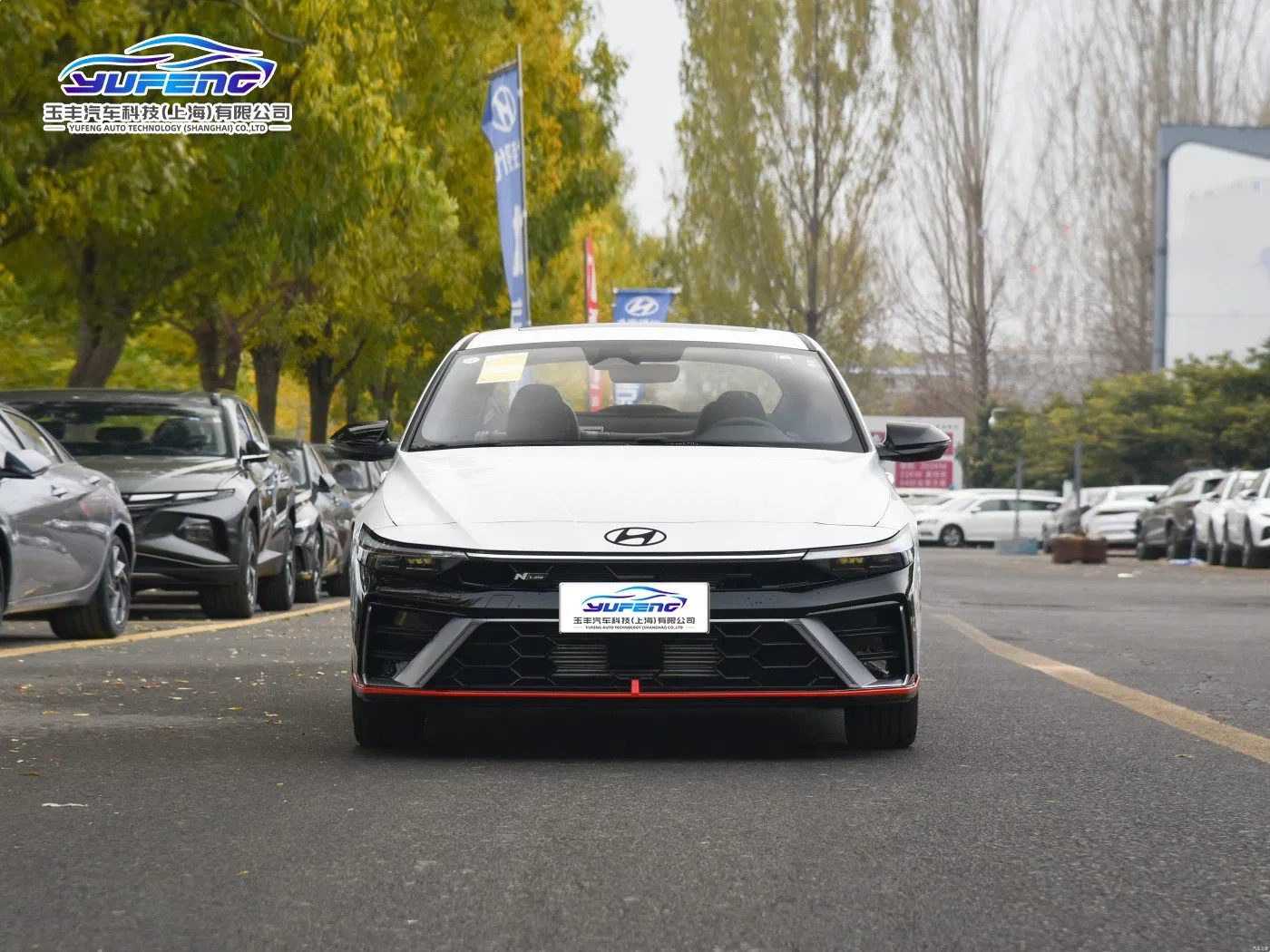 Hyundai Elantra Sedan Used High Quality 1.5L Fuel 4 Wheel Gasoline Car R17 Tire Size Sedan