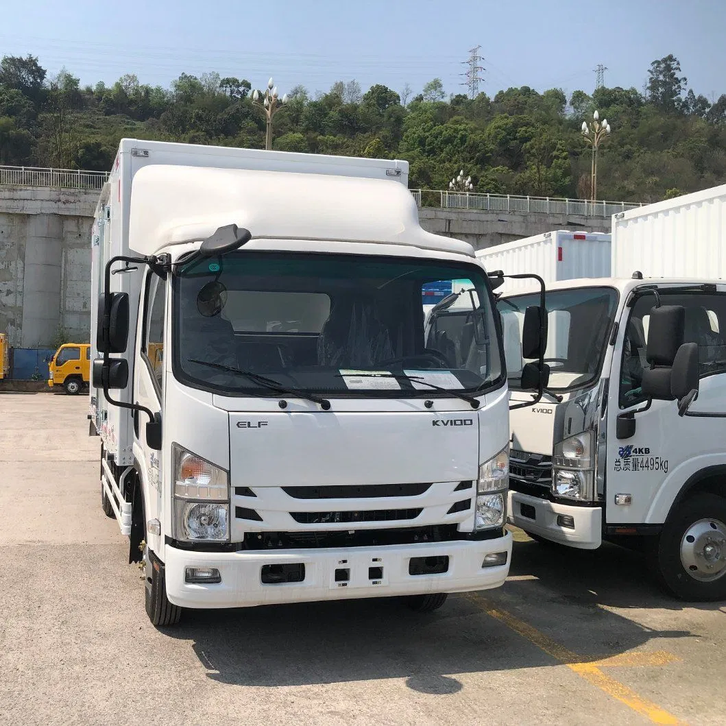by Isuzu Provide Kv100 Diesel Tipper/Mobile Food Trailer Cart/Dump &amp; Mini/Tractor/Mini Pickup for Sale Like HOWO Sinotruk Shacman 5/8/10 Ton Light Truck/Car