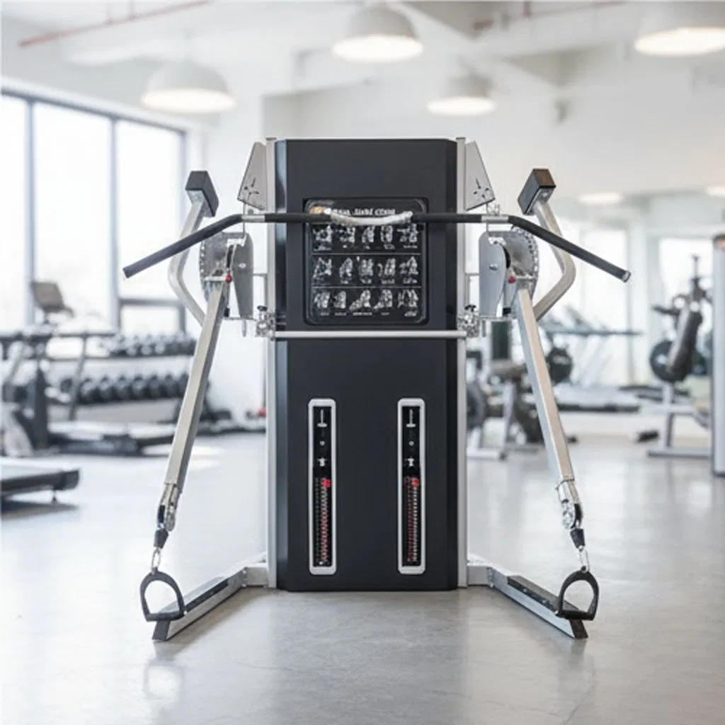 F-Leader Commercial Gym Equipment Dz Line Adjustable Pulley Functional Trainer Dual Cable Crossover Machine