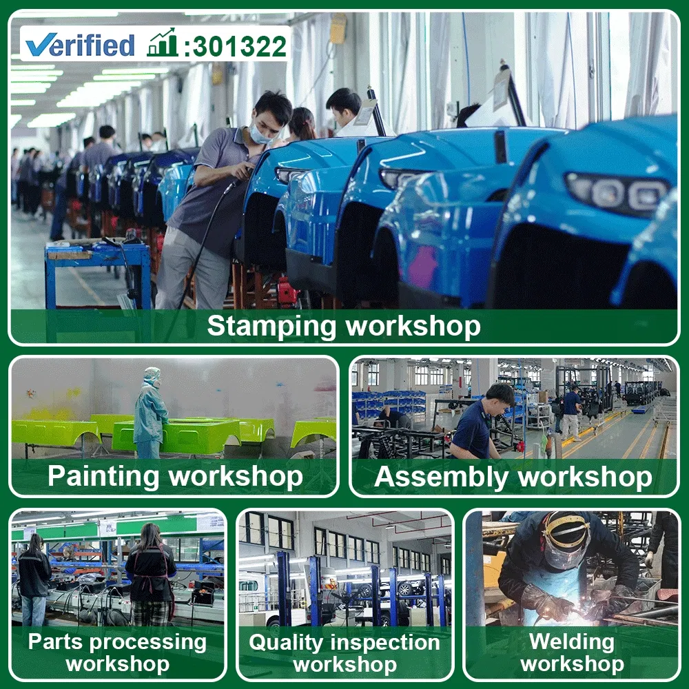 Electric Mini Car for Adults Small Compact Vehicle with Music Player