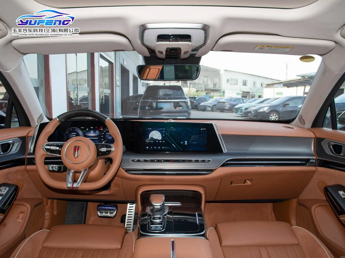 in Stock Hongqi H9 Chinese High-End Hybrid Luxury Cars 2.0t 252PS L4 Automatic Gasoline Car for Sale in China