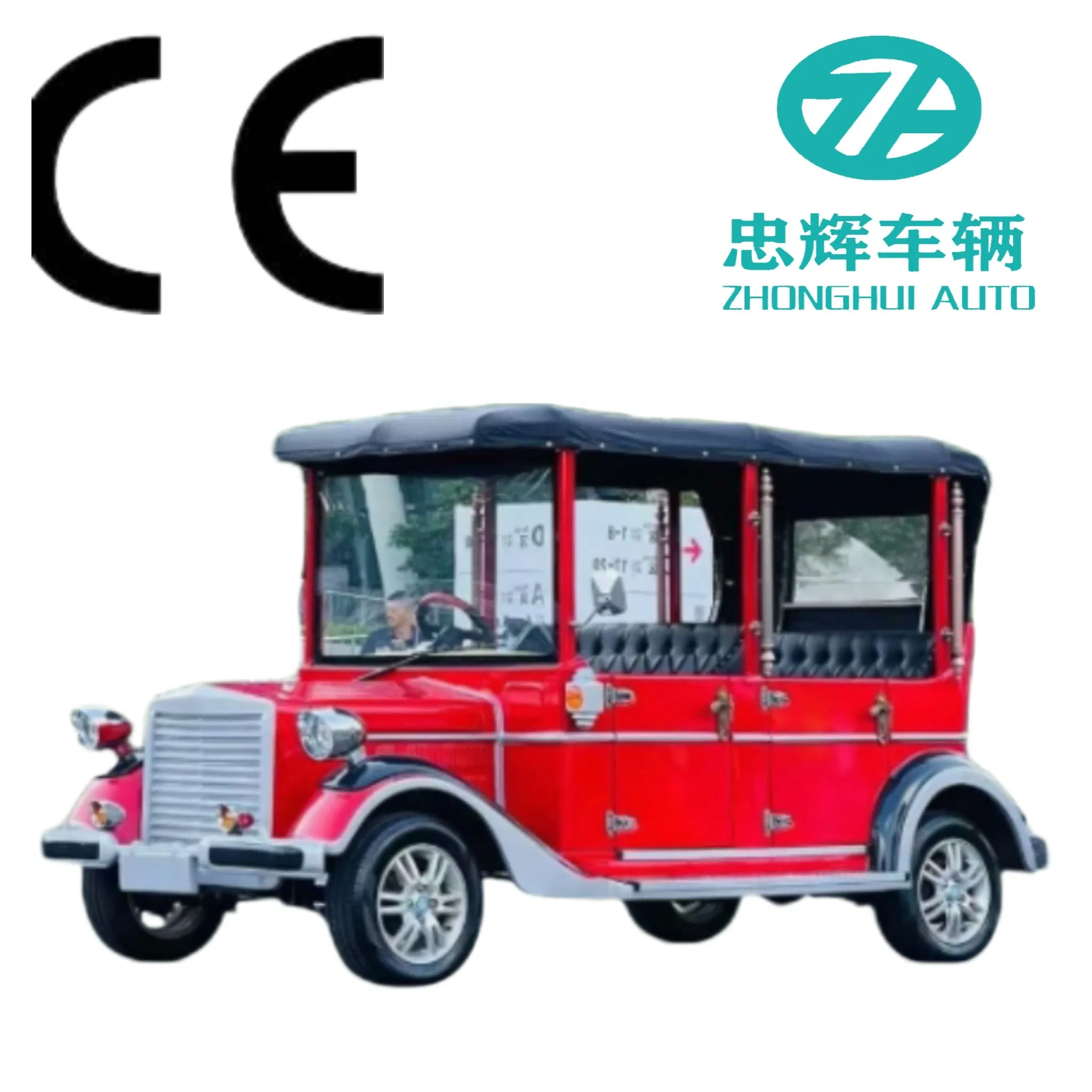 5kw 5 Passenger Hotel Electric Luxury Classic Old Vintage Car
