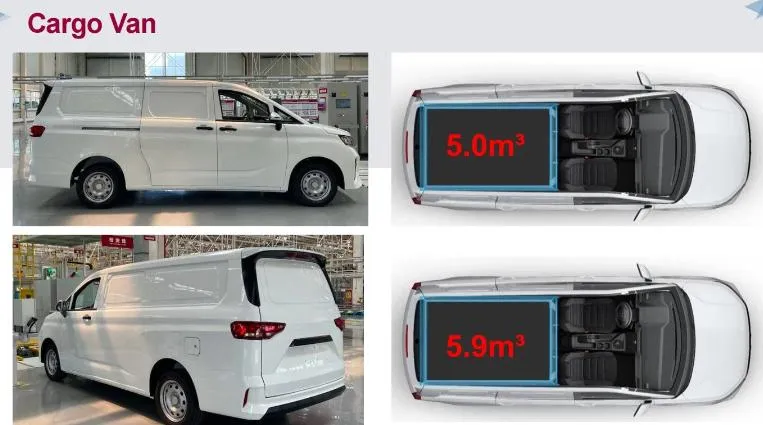 Electric Van Cargo Space