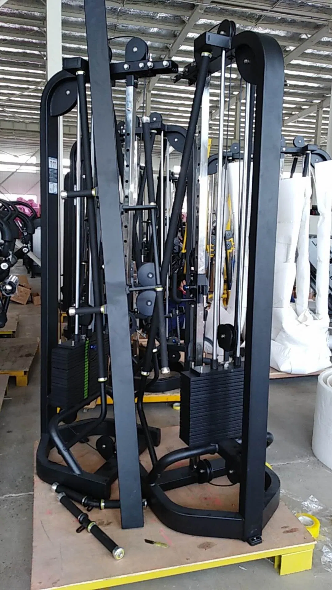 Commercial Fitness Equipment 8 Station Eight Station Adjustable Cable Crossover