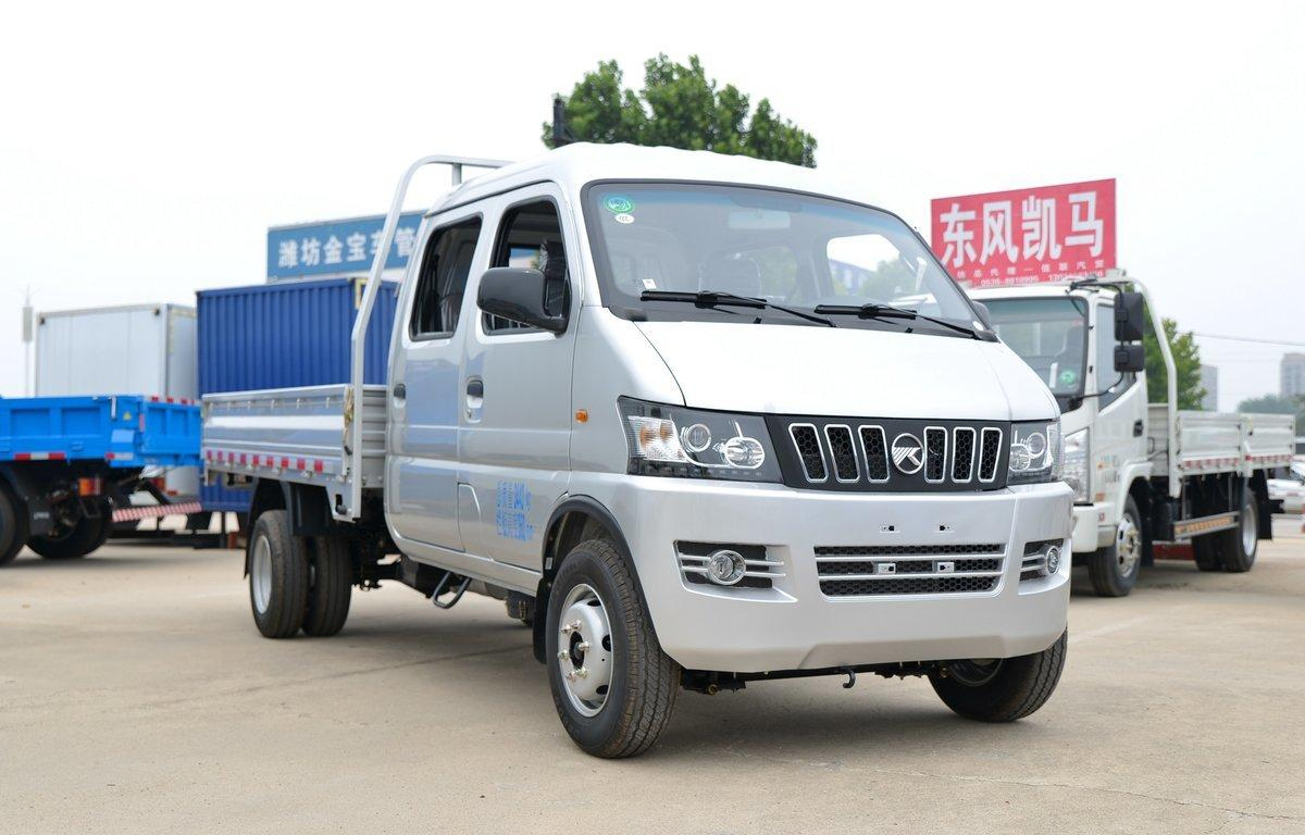 Pick up Vehicle 1.6L Gasoline 1.5t Transport Cargo Truck Double Single Cabin Chinese Kama Brand Mini Car Pickup Trucks