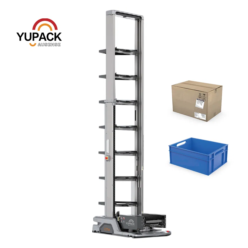 Parcel Sorting Carton Transfer Unit Ctu AMR Robot Tote Carrier for E-Commerce and Express Logistics