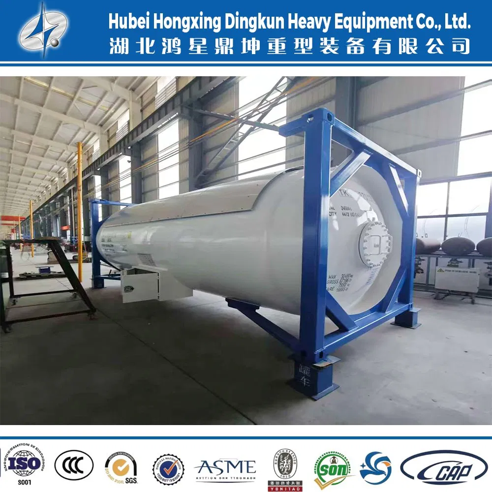 ASME/ISO T50 20FT LPG/Propane Container Tank Un1075 Factory Direct for Multi-Modal Transit