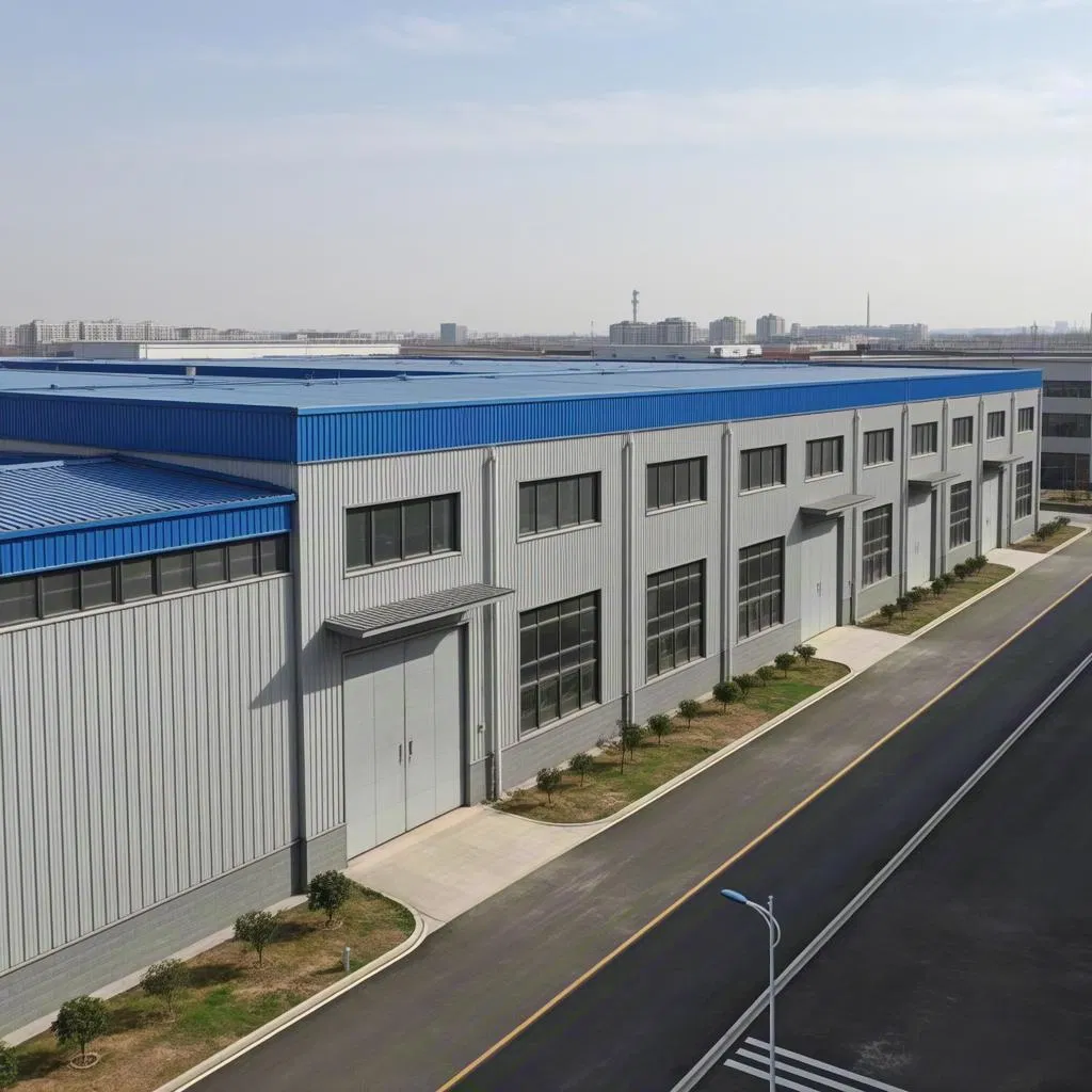 Commercial Steel Distribution Centers High-Clearance for Logistics Operations