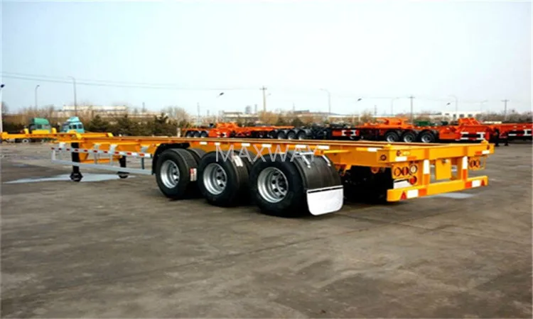 Skeleton Trailer Side View