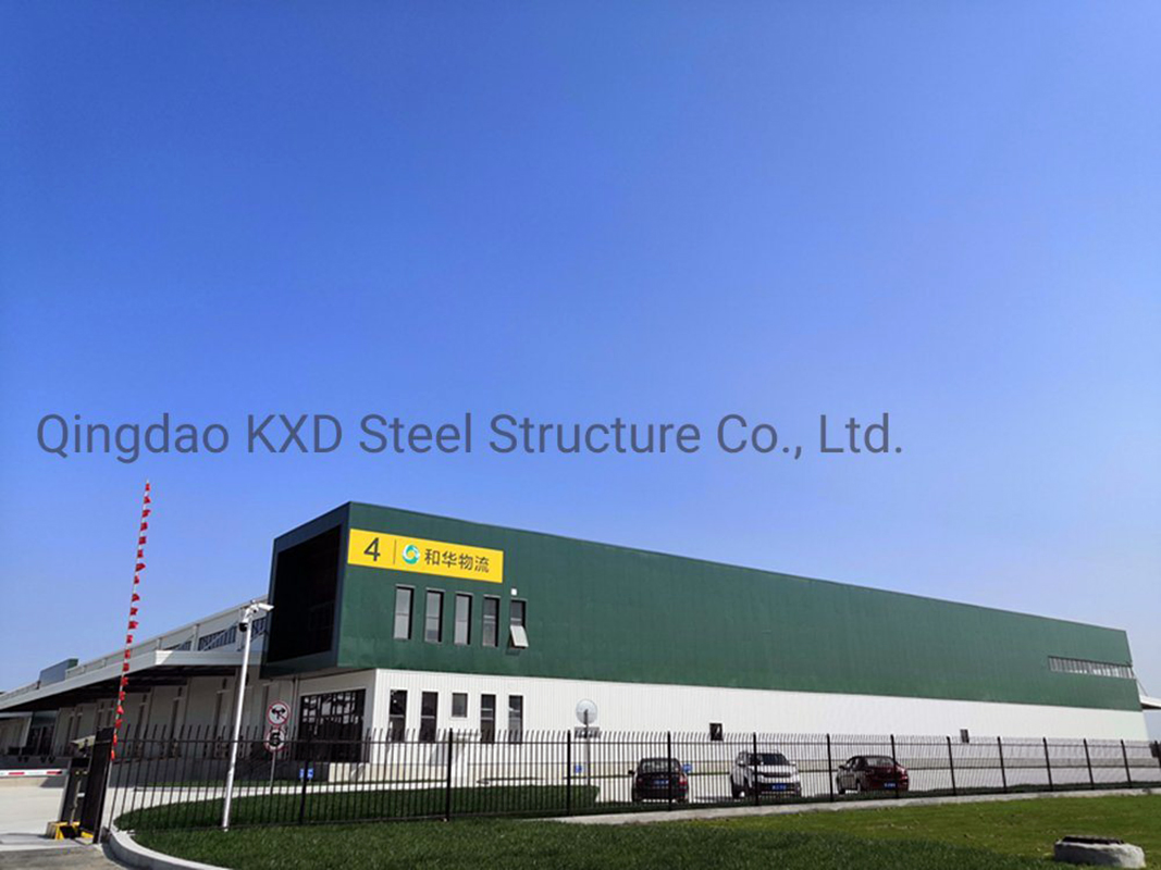 Modular Factory Prefabricated Light Qingdao Kxd Steel Structure Science Technology Logistics Town