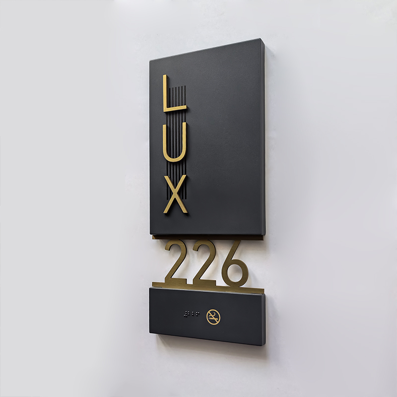 Ezd One-Stop Services Apartment Directional Wayfinding Signage System Solutions