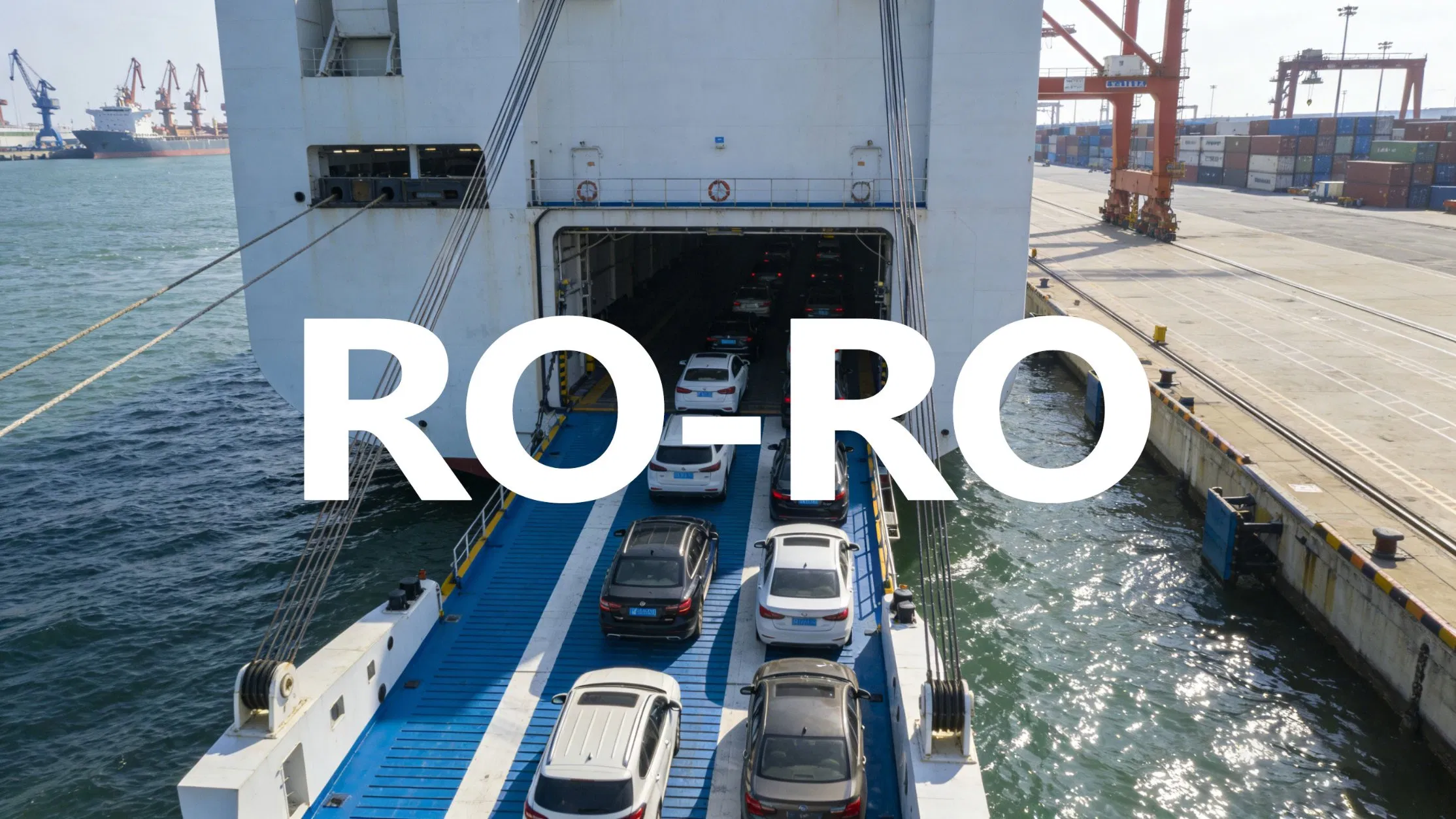 Asia to Latin America and Latin America RO-RO Service Bulk Equipment Vehicle Sea Freight Booking