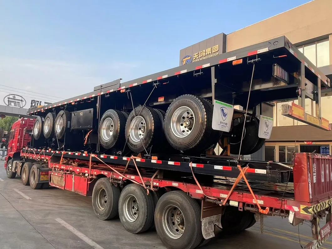 Flatbed Trailer View 3