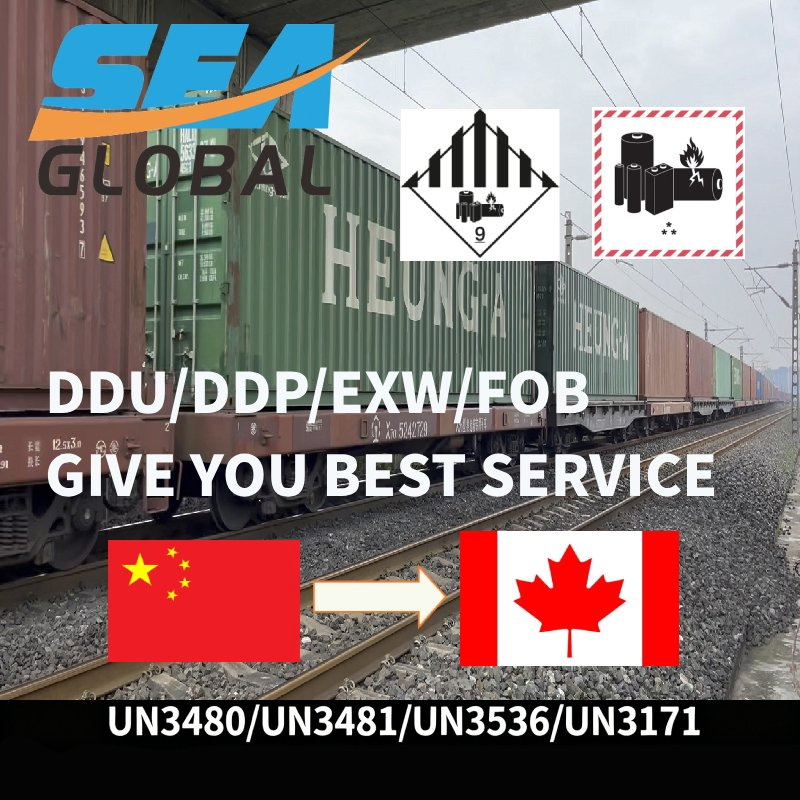 Dangerous Cargo Battery Air Freight Shipping Logistics Forwarder to Canada