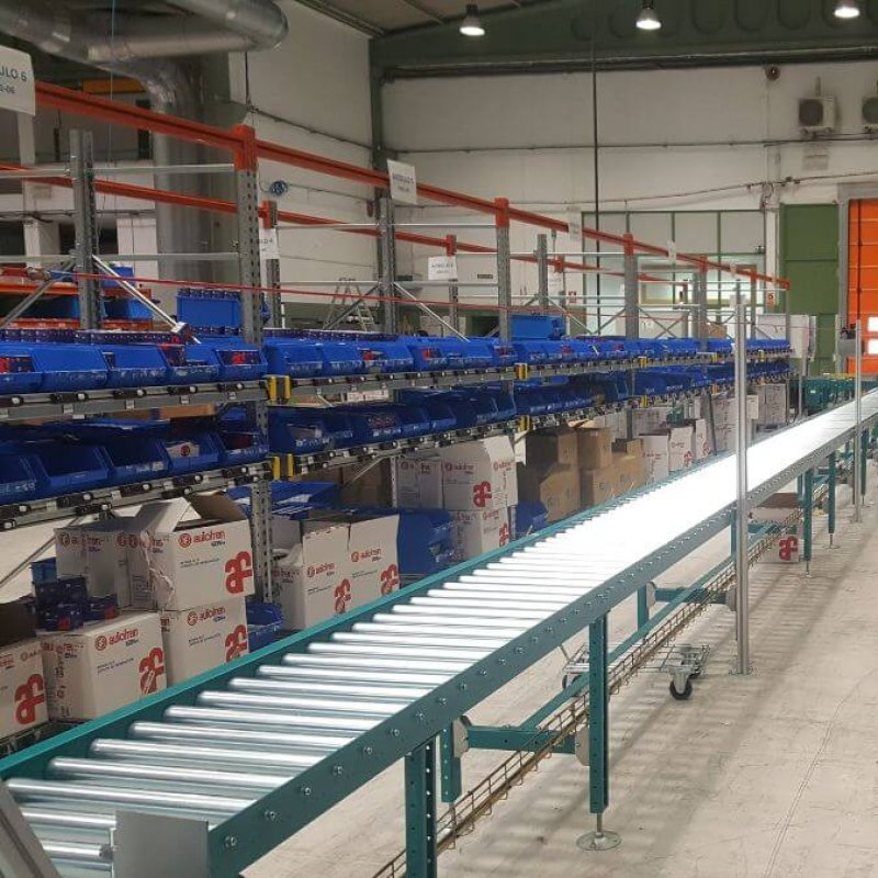 Smart Put to Light System for Efficient Warehouse Rack Shelving