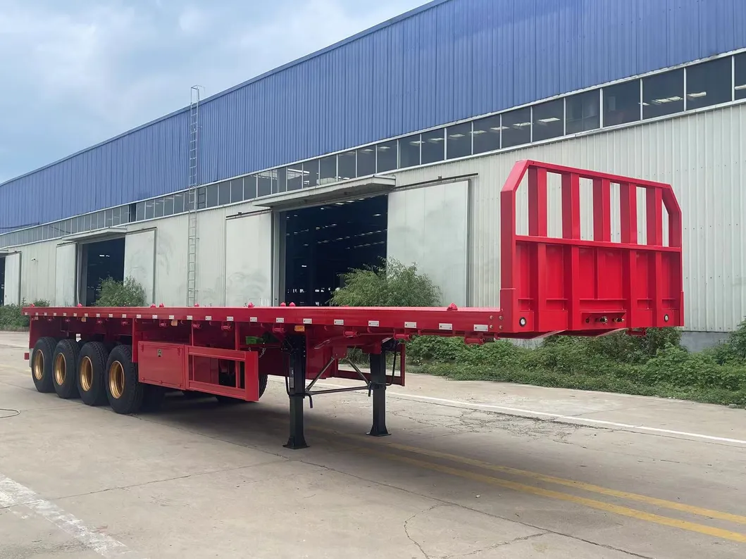 Flatbed Trailer View 5
