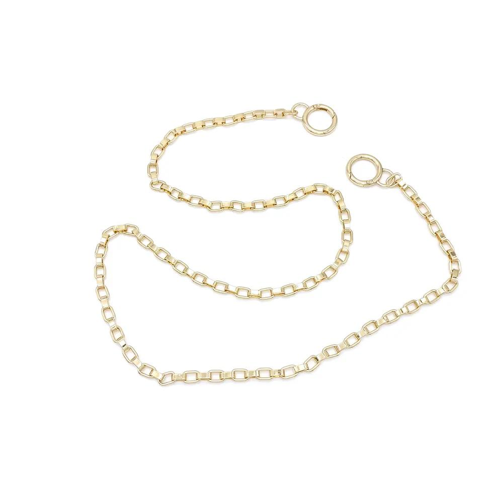 Gold Bag Straps Accessory Metal Chain Crossbody Handbag Chain