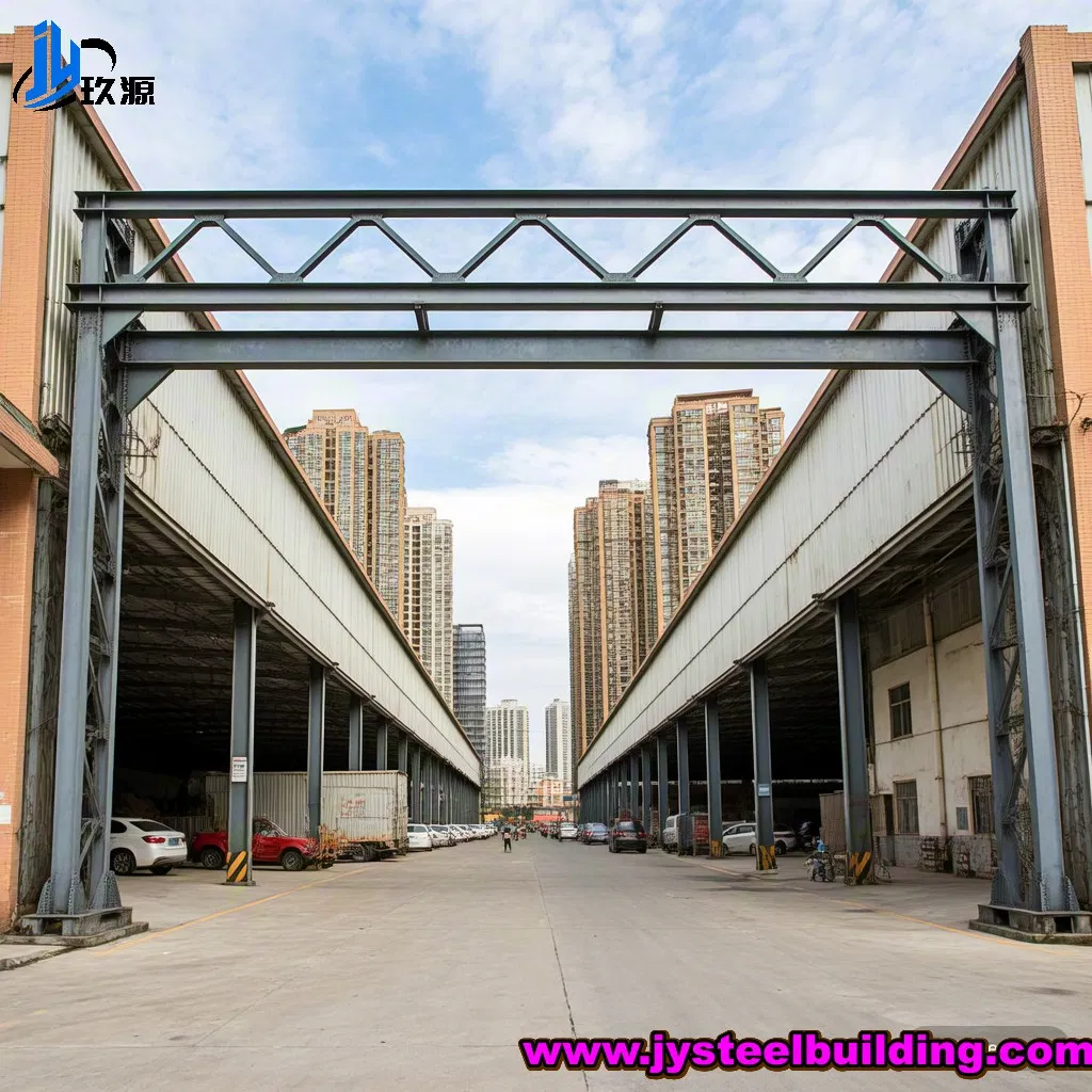 Eco-Friendly Steel Structure Storage Building with Ventilation Systems - Ideal for Bulk Goods Logistics