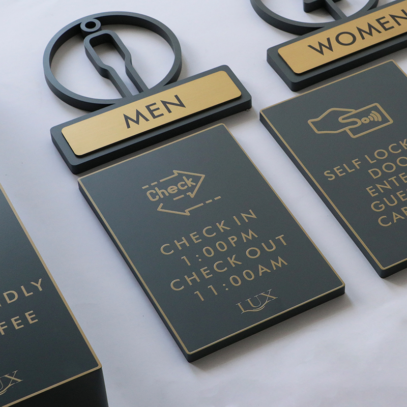 Ezd One-Stop Services Apartment Directional Wayfinding Signage System Solutions