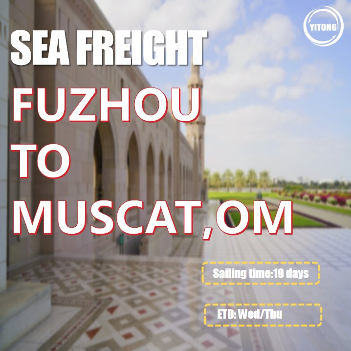 Sea Freight Tracking From Xiamen to Muscat Oman