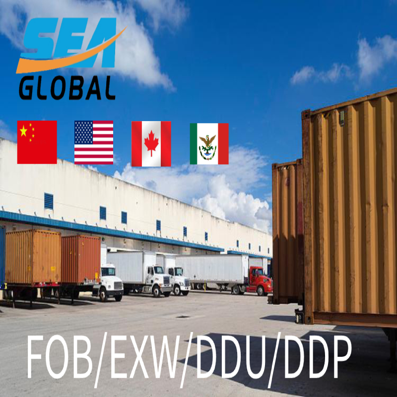 22 Years Logistics Agent FCL Container Shipping China to USA Canada Mexico UK EU Australia EXW Fob DDU DDP Freight Forwarder
