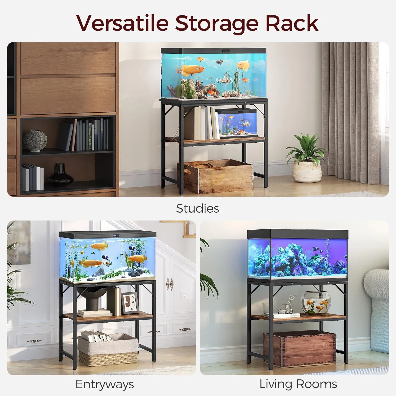 American Living Room Corridor Three-Story Small Apartment Storage Fish Tank Box