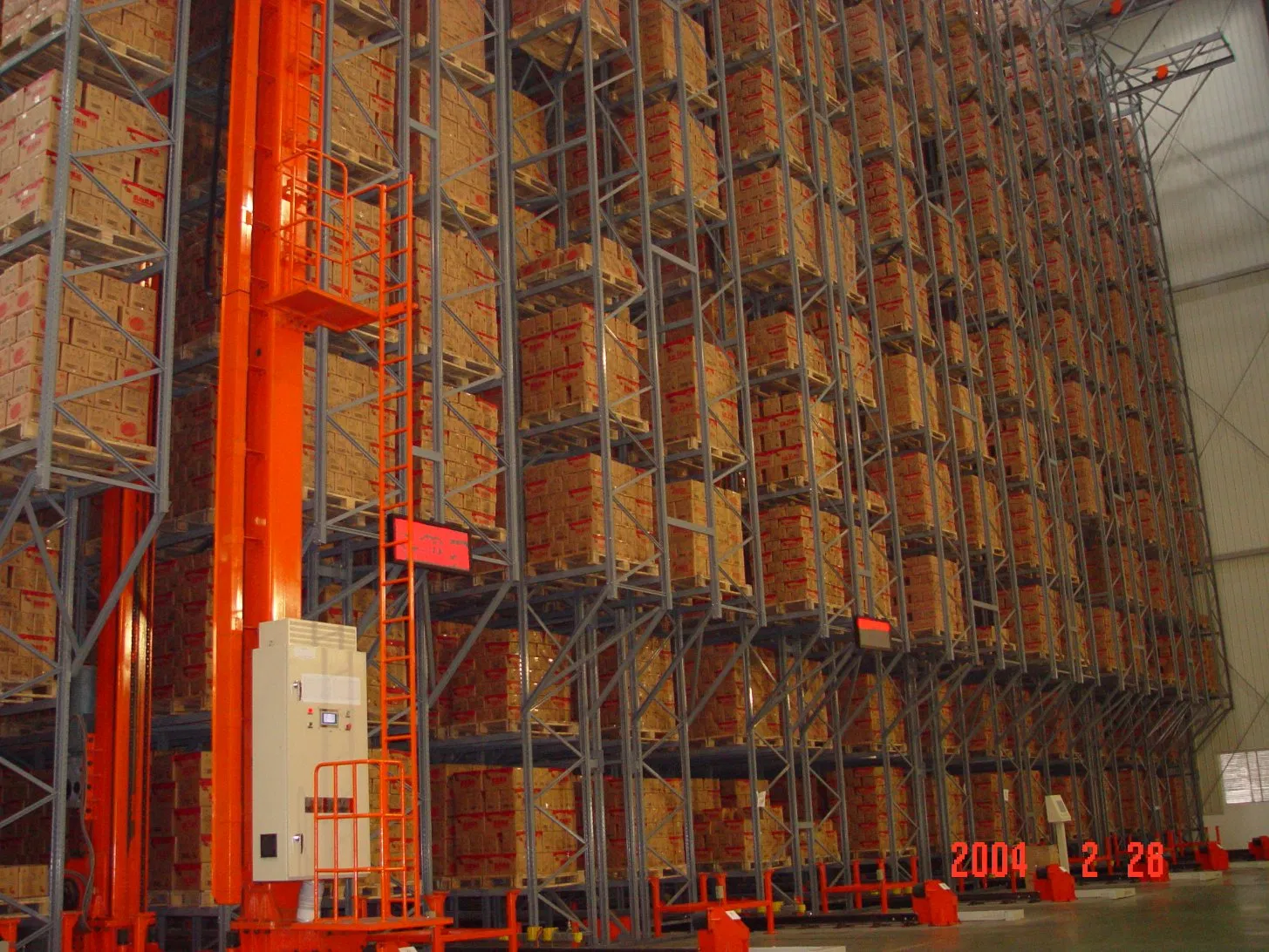 Asrs System with Vertical Stacker Crane