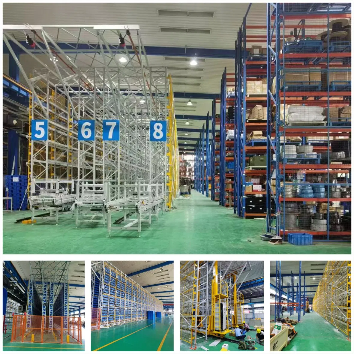 Automated Storage and Retrieval System Asrs System for Warehouse Management