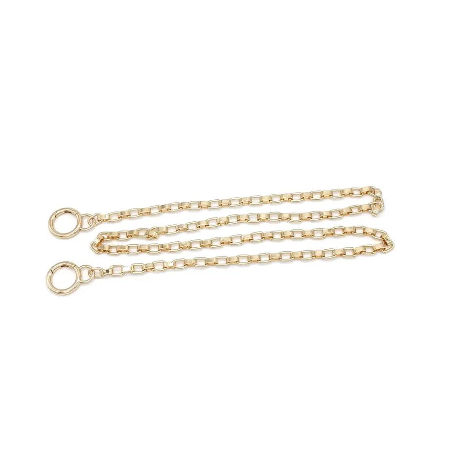 Gold Bag Straps Accessory Metal Chain Crossbody Handbag Chain